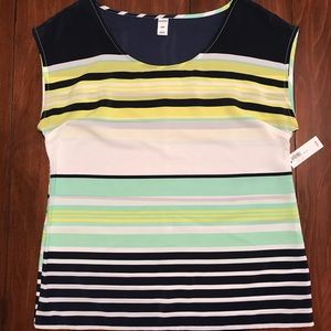 NWT Striped Boxy Top from Old Navy